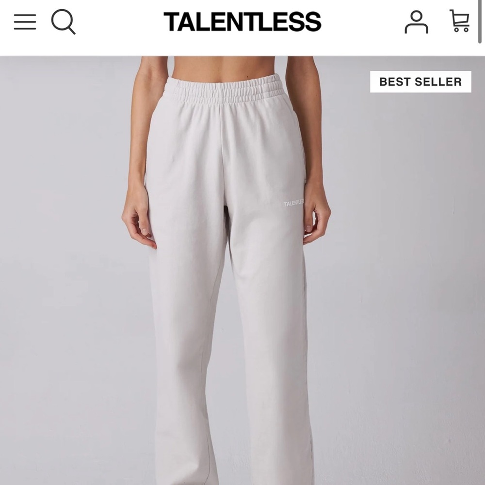 Talentless Lightweight Sweatpants - Women’s - size XS - color cement.